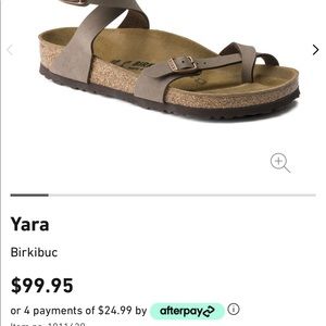Birkenstock’s around the ankle